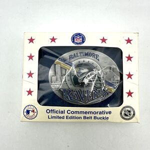 Siskiyou NFL Baltimore Ravens Belt Buckle Limited Edition UNOPENED IN BOX